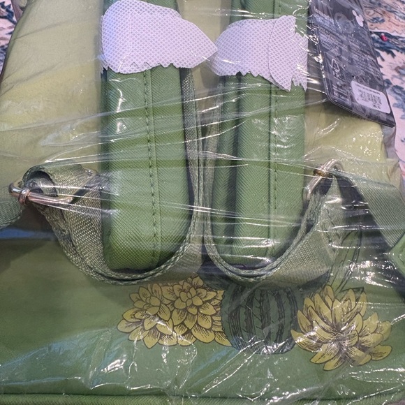 Loungefly Cactus Backpack with Pink Bow - Picture 3 of 5